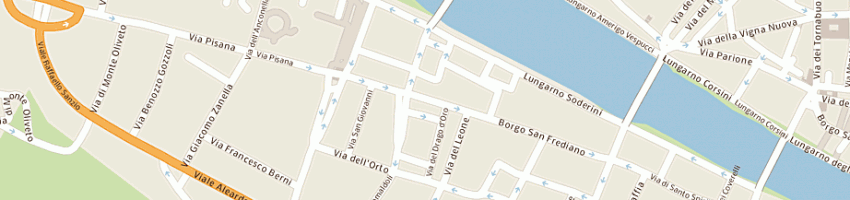 Mappa della impresa mignani rodolfo a FIRENZE