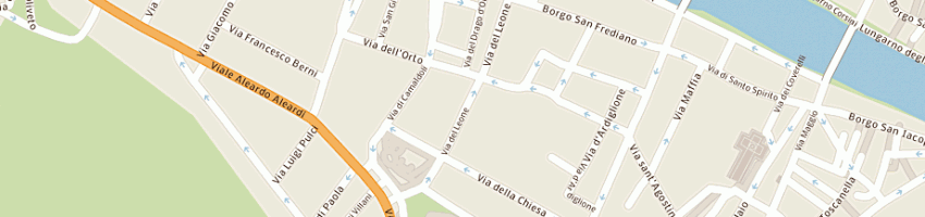 Mappa della impresa scuole pubbliche asili nido comunali quartiere n 1 a FIRENZE
