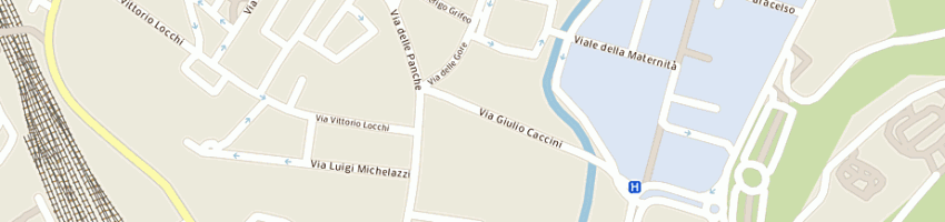 Mappa della impresa pro service sas di chiti r e c a FIRENZE