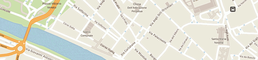 Mappa della impresa universo immobiliare srl a FIRENZE