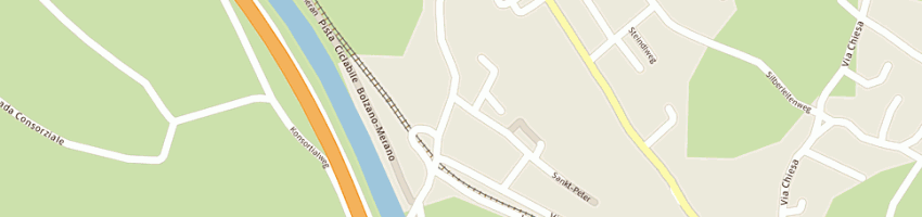 Mappa della impresa albergo hanny a BOLZANO