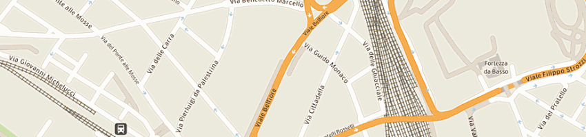 Mappa della impresa borgioli umberto a FIRENZE