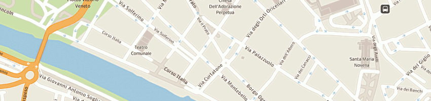 Mappa della impresa parrucchiere peppino a FIRENZE
