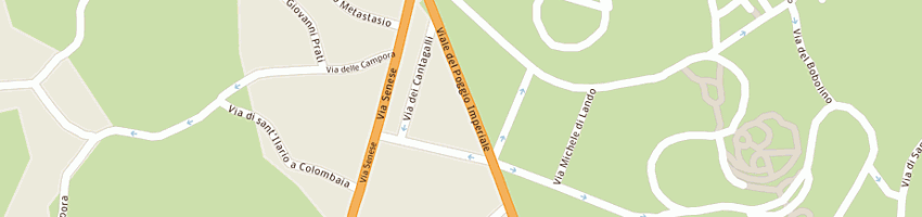 Mappa della impresa advan advertisement vanguard srl a FIRENZE