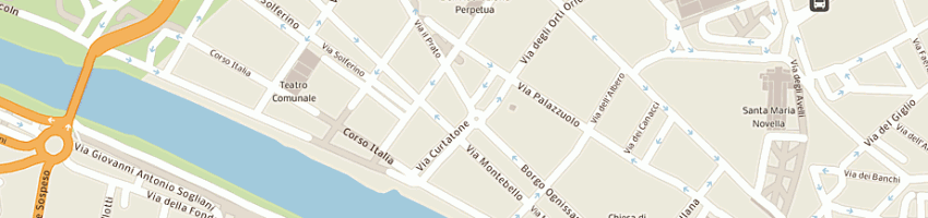 Mappa della impresa palazzini fabrizio a FIRENZE