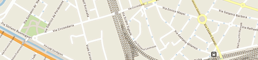 Mappa della impresa rocchini di rocchini marzia e c sdf a FIRENZE