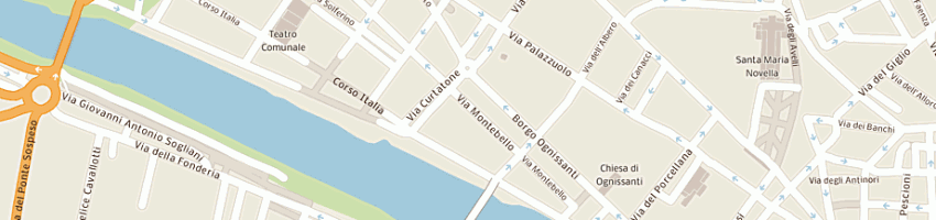 Mappa della impresa foti filippo a FIRENZE