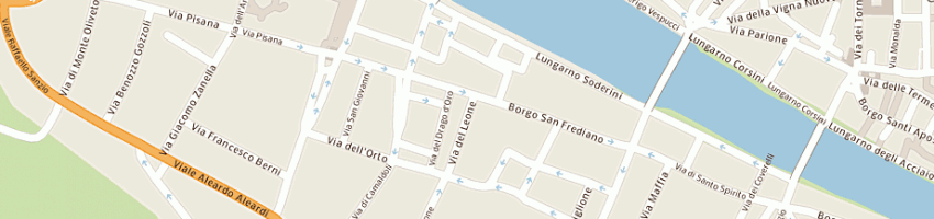 Mappa della impresa falorni giuseppe a FIRENZE