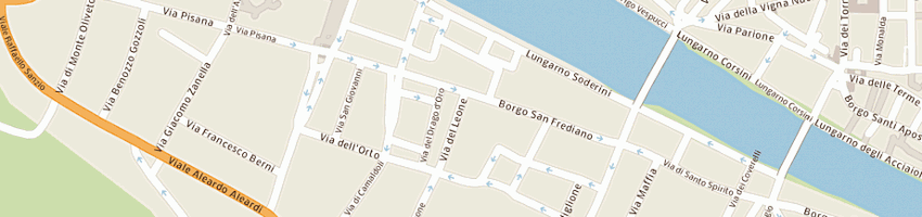 Mappa della impresa rossi renato a FIRENZE