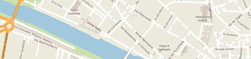 Mappa della impresa hotel pagnini albergo a FIRENZE