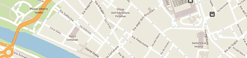 Mappa della impresa birreria lo stregatto a FIRENZE