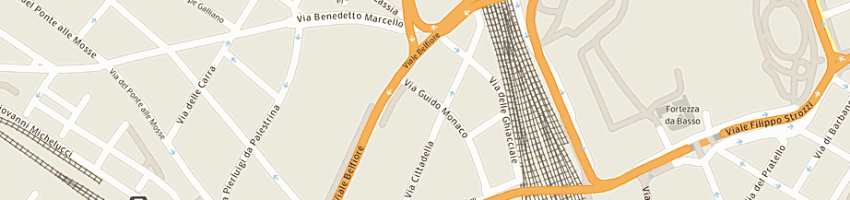 Mappa della impresa centro servizi borgo dei greci srl a FIRENZE