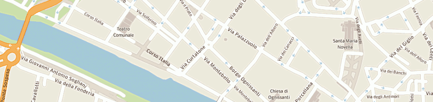 Mappa della impresa il viaggio di zipoli davide e c sas a FIRENZE