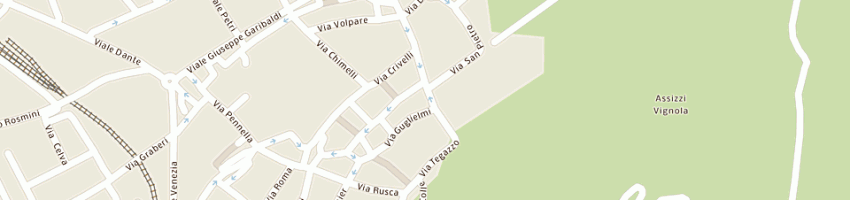 Mappa della impresa vigili del fuoco vigolo baselga a TRENTO