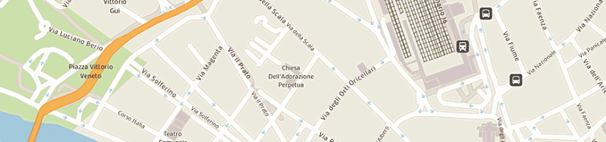 Mappa della impresa chiesa di altri culti americana di s giacomo a FIRENZE