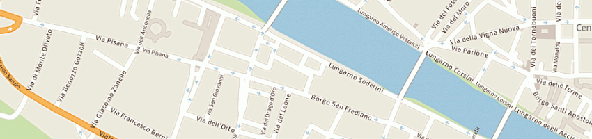 Mappa della impresa hotel il relais il cestello a FIRENZE