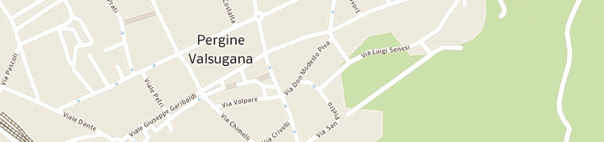 Mappa della impresa manini luca a PERGINE VALSUGANA