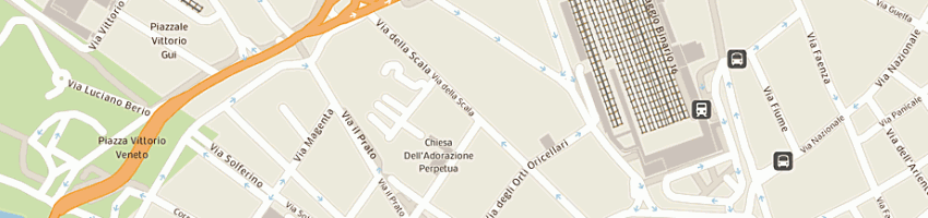Mappa della impresa buzzichini laura a FIRENZE