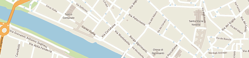 Mappa della impresa gardenia a FIRENZE