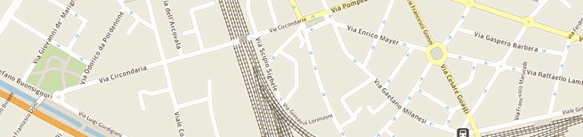Mappa della impresa bini bruno a FIRENZE