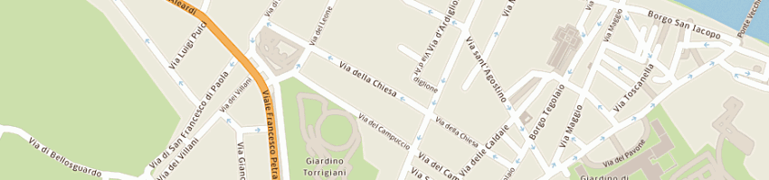 Mappa della impresa renzi - simoni a FIRENZE