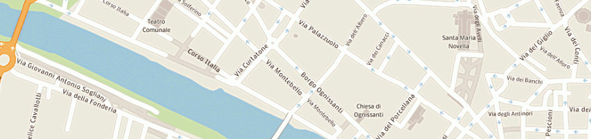 Mappa della impresa europcar a FIRENZE
