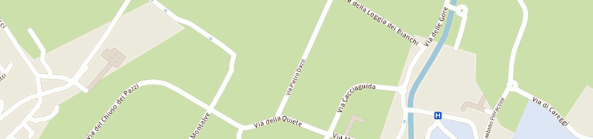 Mappa della impresa noleggi bacci di lucia bacci e c sas a FIRENZE