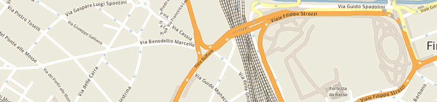 Mappa della impresa pesenti giuseppe a FIRENZE