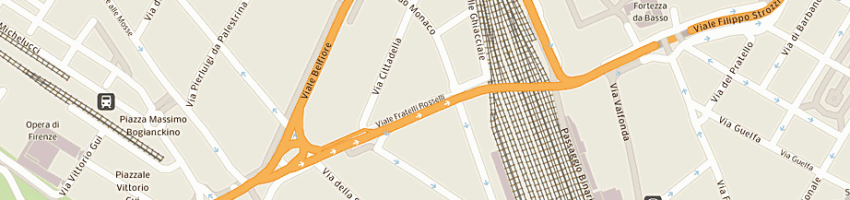 Mappa della impresa viliani valeria dfxtreme shop a FIRENZE