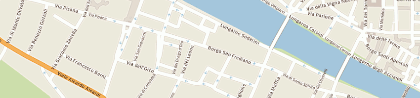 Mappa della impresa piumaccio d'oro snc a FIRENZE