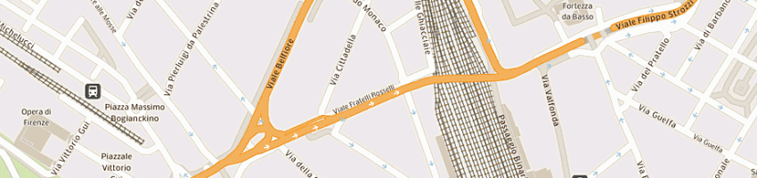 Mappa della impresa cna informatica e servizi srl a FIRENZE