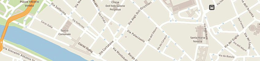 Mappa della impresa carri silvano a FIRENZE