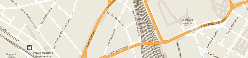Mappa della impresa bini antonio a FIRENZE