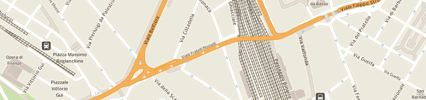 Mappa della impresa technical engineering service srl a FIRENZE