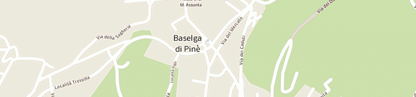 Mappa della impresa giovannini roberto a BASELGA DI PINE 