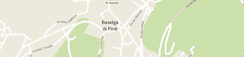 Mappa della impresa avisio energia spa unipersonale a BASELGA DI PINE 