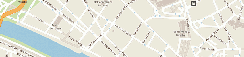 Mappa della impresa bernardini cristiana a FIRENZE