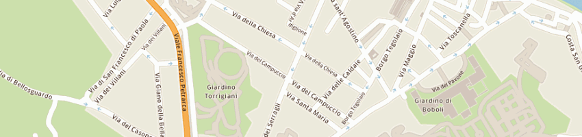 Mappa della impresa il giardino di gina di roberto giancarlo a FIRENZE
