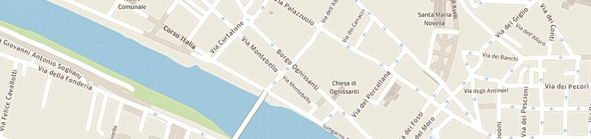 Mappa della impresa fabio bellagambi a FIRENZE