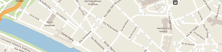 Mappa della impresa lucherini fratelli a FIRENZE