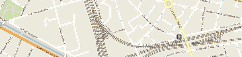 Mappa della impresa chiaroscuro srl a FIRENZE