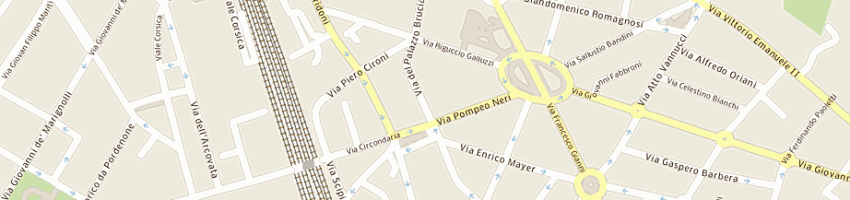 Mappa della impresa zoli albertoec sas a FIRENZE