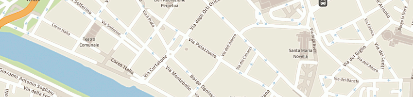 Mappa della impresa brazzini dario a FIRENZE