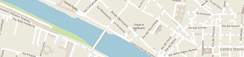 Mappa della impresa ugolini daniele a FIRENZE