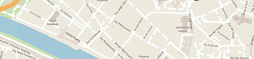Mappa della impresa itinera srl a FIRENZE
