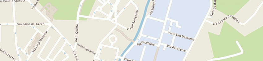 Mappa della impresa sicif impianti srl a FIRENZE