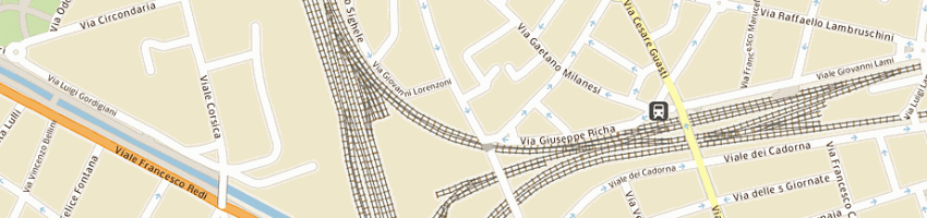Mappa della impresa murena giovanni a FIRENZE