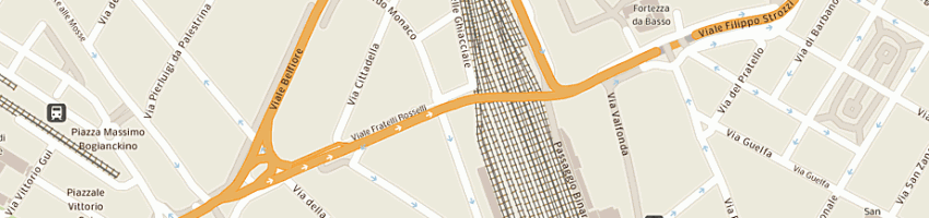 Mappa della impresa toscana ristodlf srl a FIRENZE