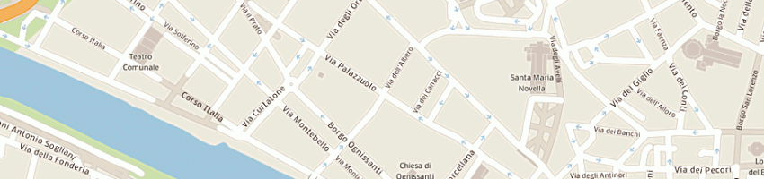 Mappa della impresa scarpelli snc di scarpelli silvano e mauro a FIRENZE