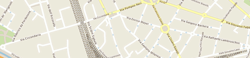 Mappa della impresa bar chicco sas di boaretto massimo e c a FIRENZE